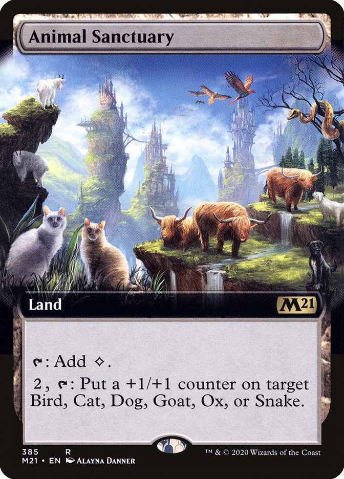 Animal Sanctuary (Extended) [Core Set 2021] | Gamer Loot