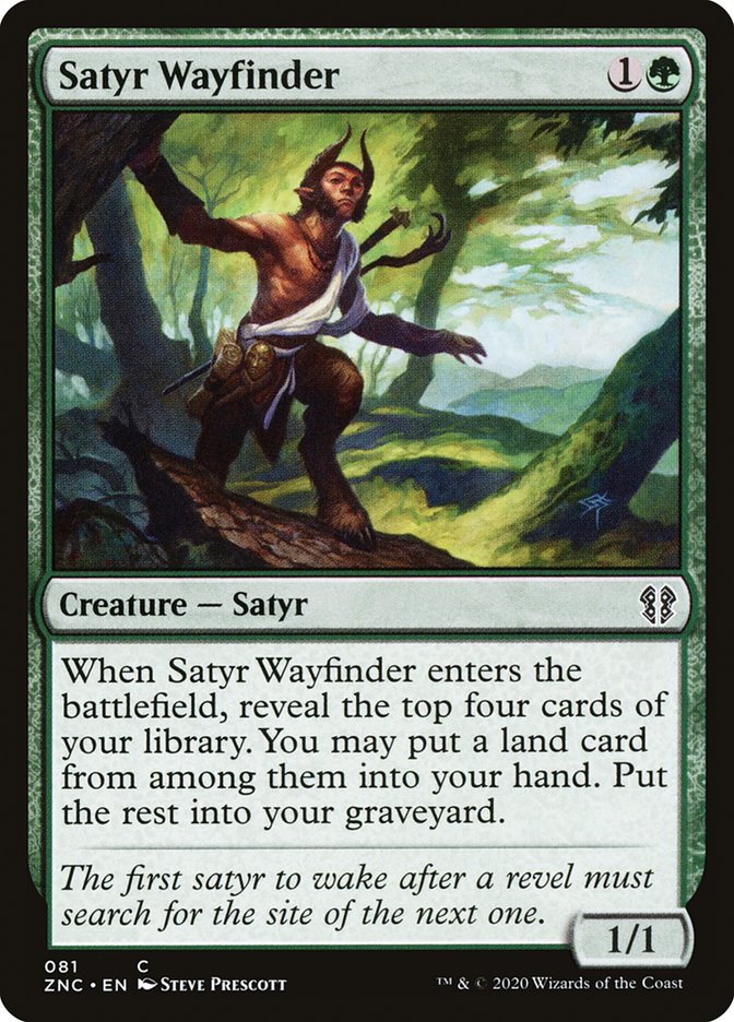 Satyr Wayfinder [Zendikar Rising Commander] | Gamer Loot