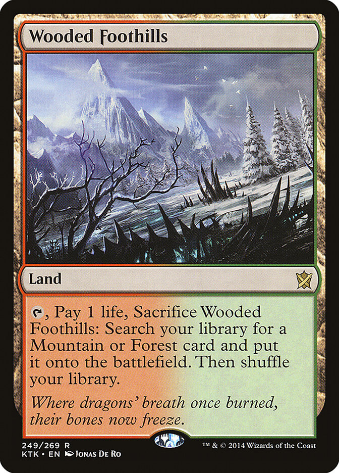 Wooded Foothills [Khans of Tarkir] | Gamer Loot