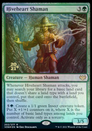 Hiveheart Shaman [Innistrad: Crimson Vow Prerelease Promos] | Gamer Loot