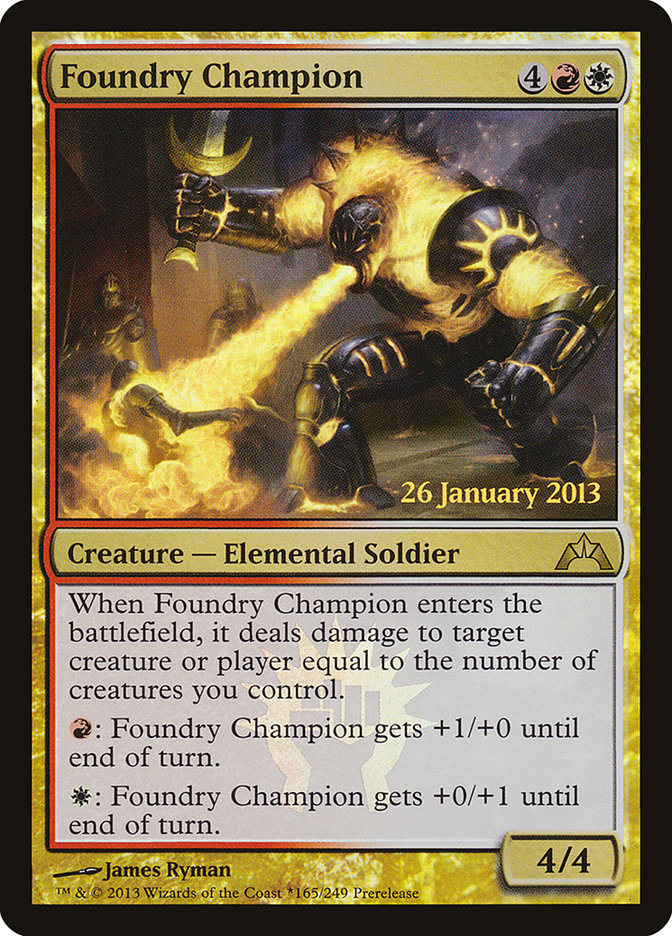 Foundry Champion  [Gatecrash Prerelease Promos] | Gamer Loot