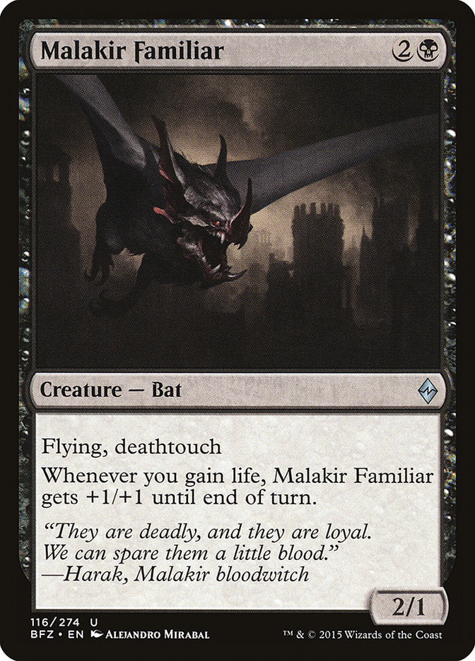 Malakir Familiar [Battle for Zendikar] | Gamer Loot