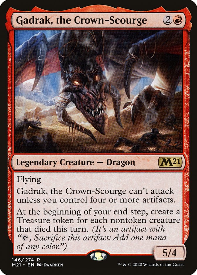 Gadrak, the Crown-Scourge [Core Set 2021] | Gamer Loot