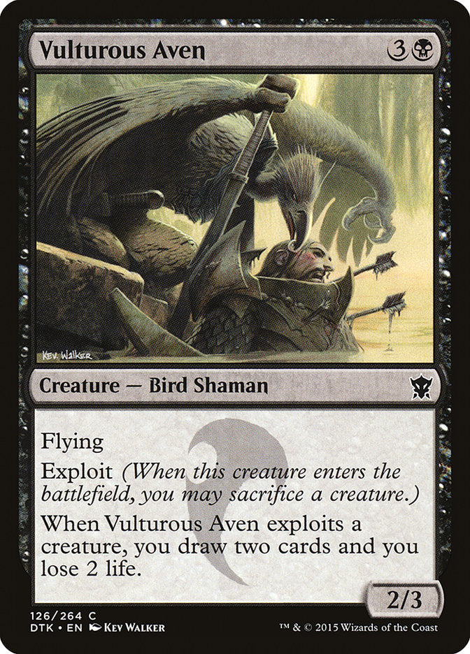 Vulturous Aven [Dragons of Tarkir] | Gamer Loot