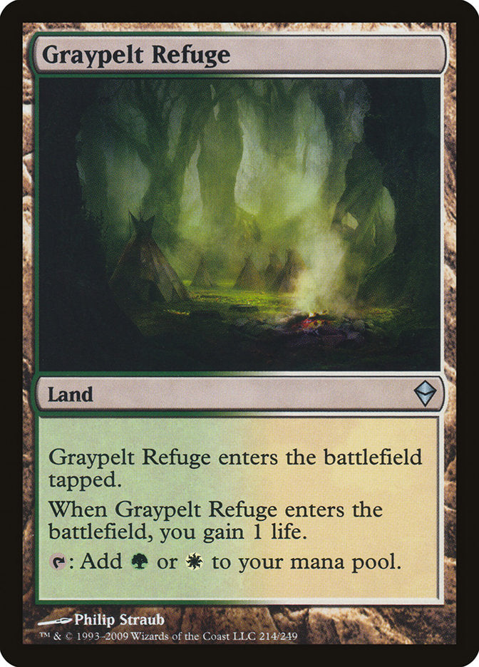 Graypelt Refuge [Zendikar] | Gamer Loot