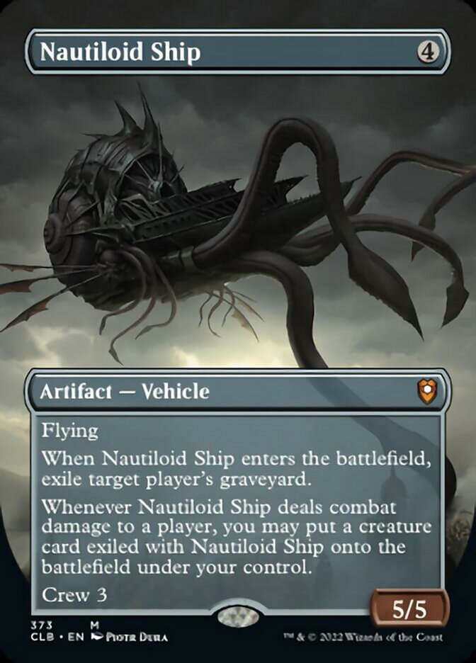 Nautiloid Ship (Borderless Alternate Art) [Commander Legends: Battle for Baldur's Gate] | Gamer Loot