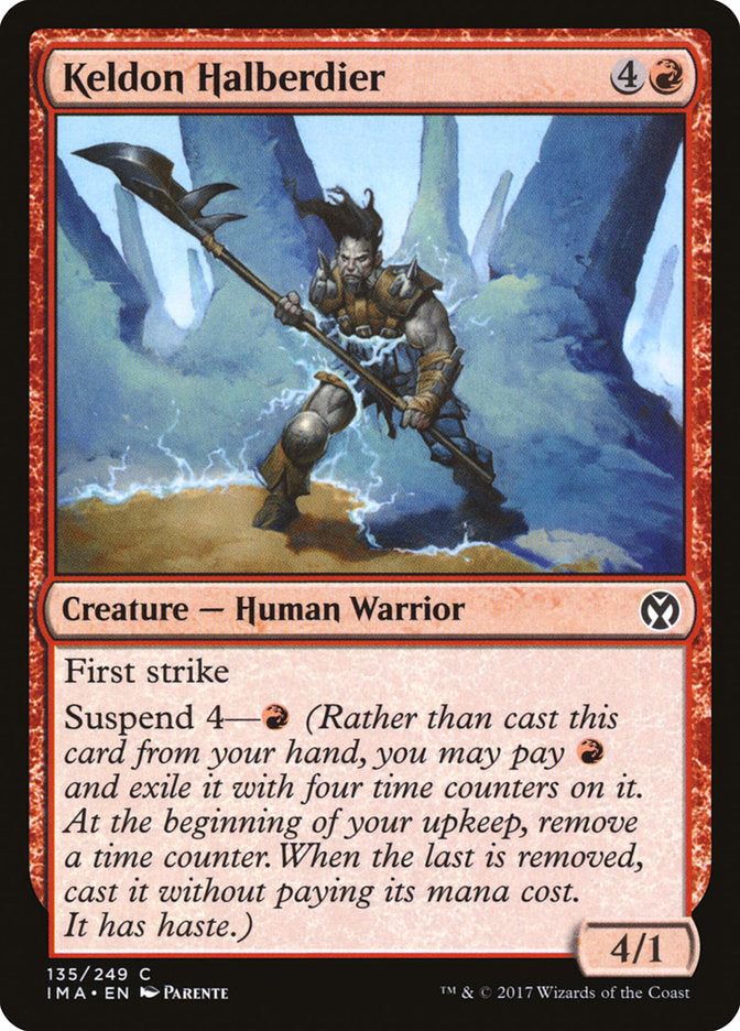 Keldon Halberdier [Iconic Masters] | Gamer Loot