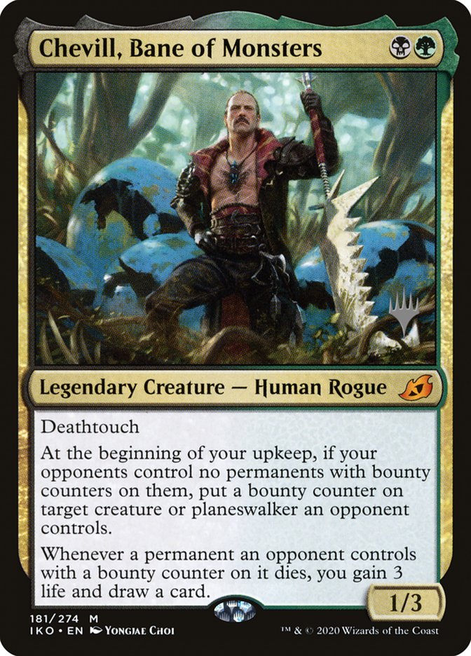 Chevill, Bane of Monsters (Promo Pack) [Ikoria: Lair of Behemoths Promos] | Gamer Loot