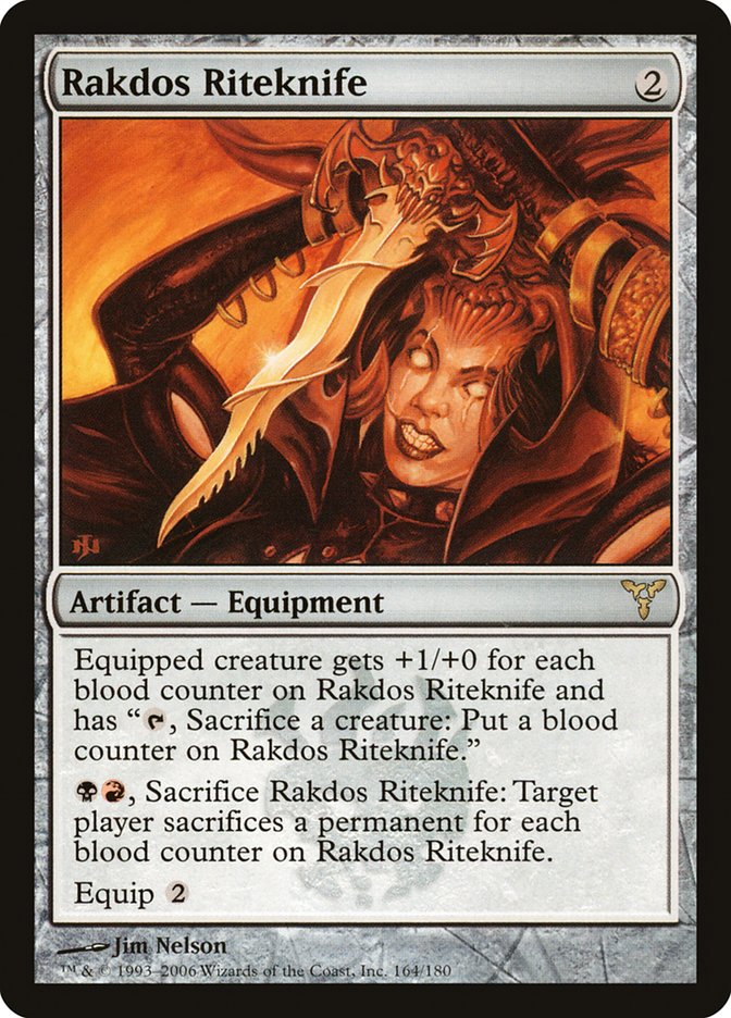 Rakdos Riteknife [Dissension] | Gamer Loot