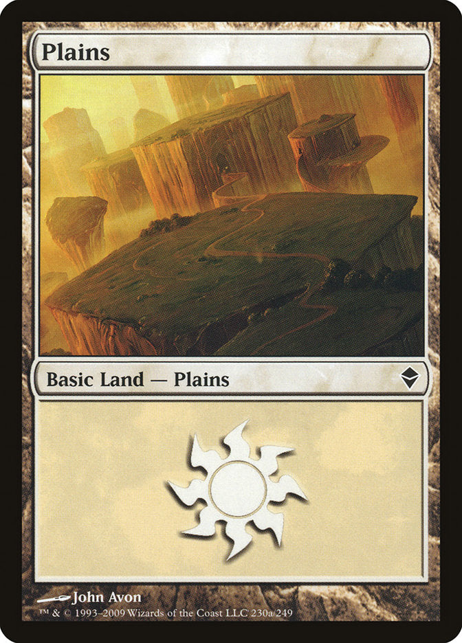 Plains (230a) [Zendikar] | Gamer Loot