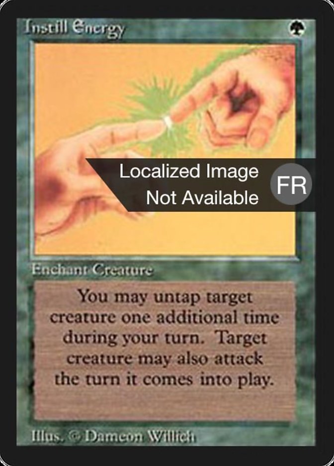 Instill Energy [Foreign Black Border] | Gamer Loot