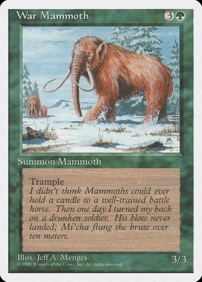 War Mammoth [Fourth Edition] | Gamer Loot