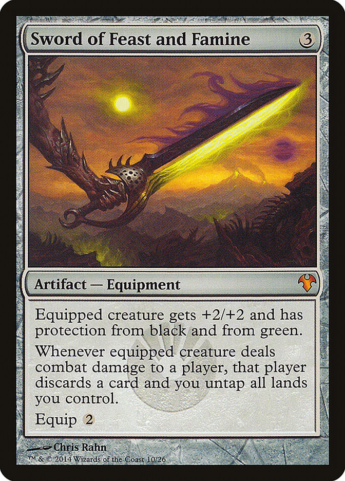 Sword of Feast and Famine [Modern Event Deck 2014] | Gamer Loot