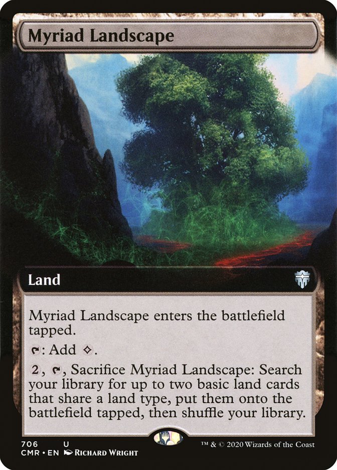 Myriad Landscape (Extended) [Commander Legends] | Gamer Loot