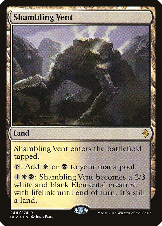 Shambling Vent [Battle for Zendikar] | Gamer Loot