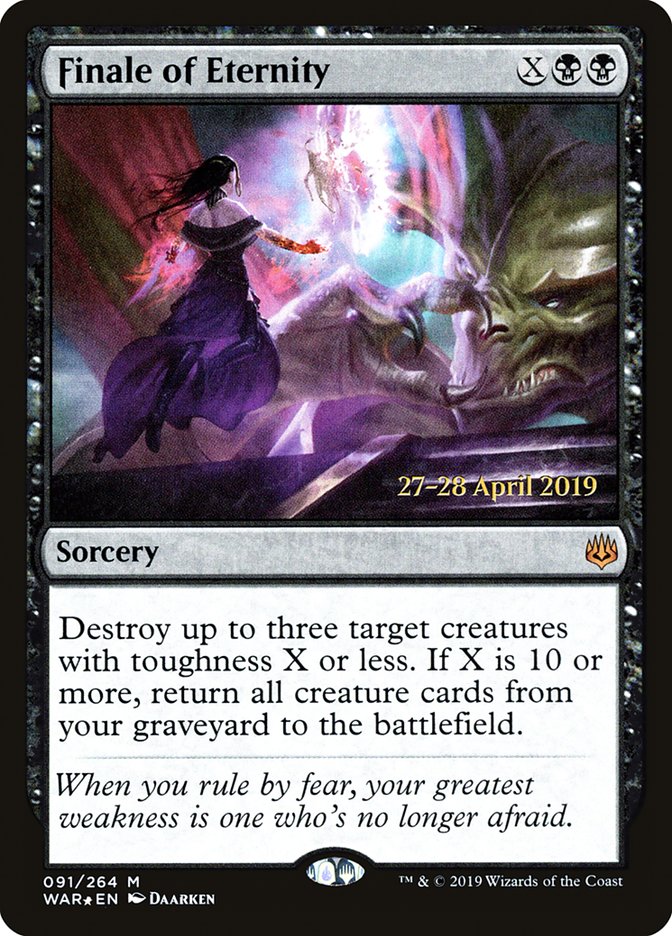 Finale of Eternity  [War of the Spark Prerelease Promos] | Gamer Loot