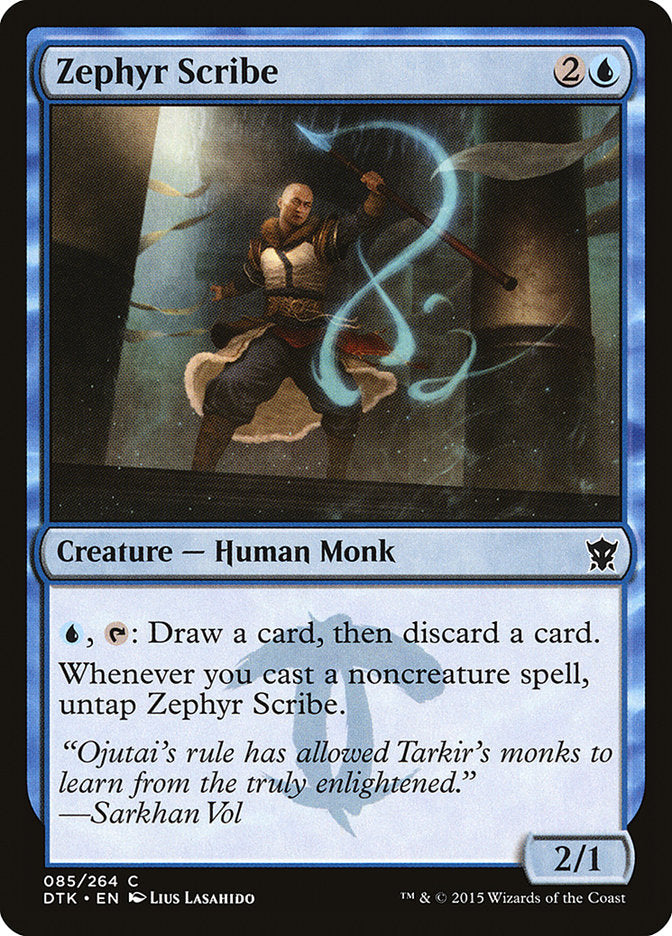 Zephyr Scribe [Dragons of Tarkir] | Gamer Loot