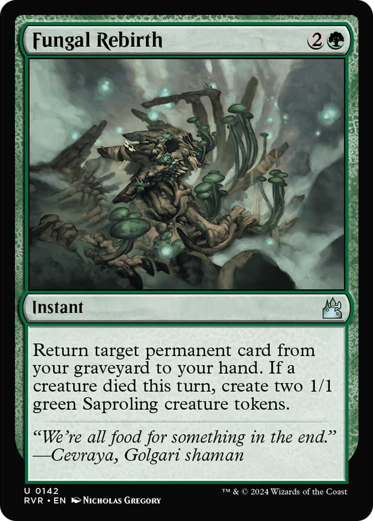 Fungal Rebirth [Ravnica Remastered] | Gamer Loot