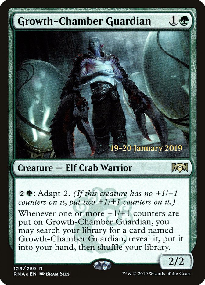 Growth-Chamber Guardian [Ravnica Allegiance Prerelease Promos] | Gamer Loot