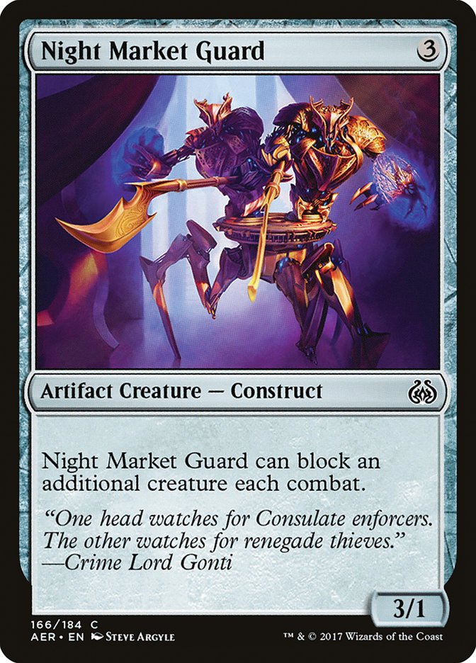 Night Market Guard [Aether Revolt] | Gamer Loot