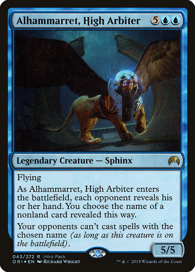 Alhammarret, High Arbiter [Magic Origins Promos] | Gamer Loot