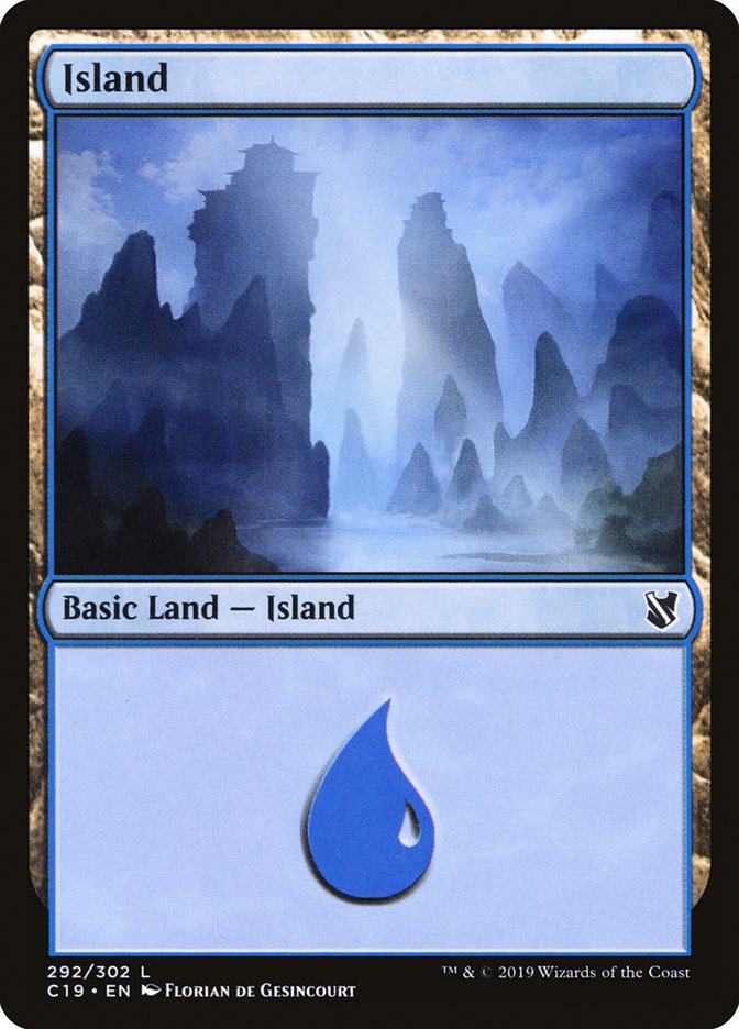 Island (292) [Commander 2019] | Gamer Loot