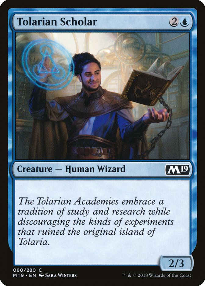 Tolarian Scholar [Core Set 2019] | Gamer Loot