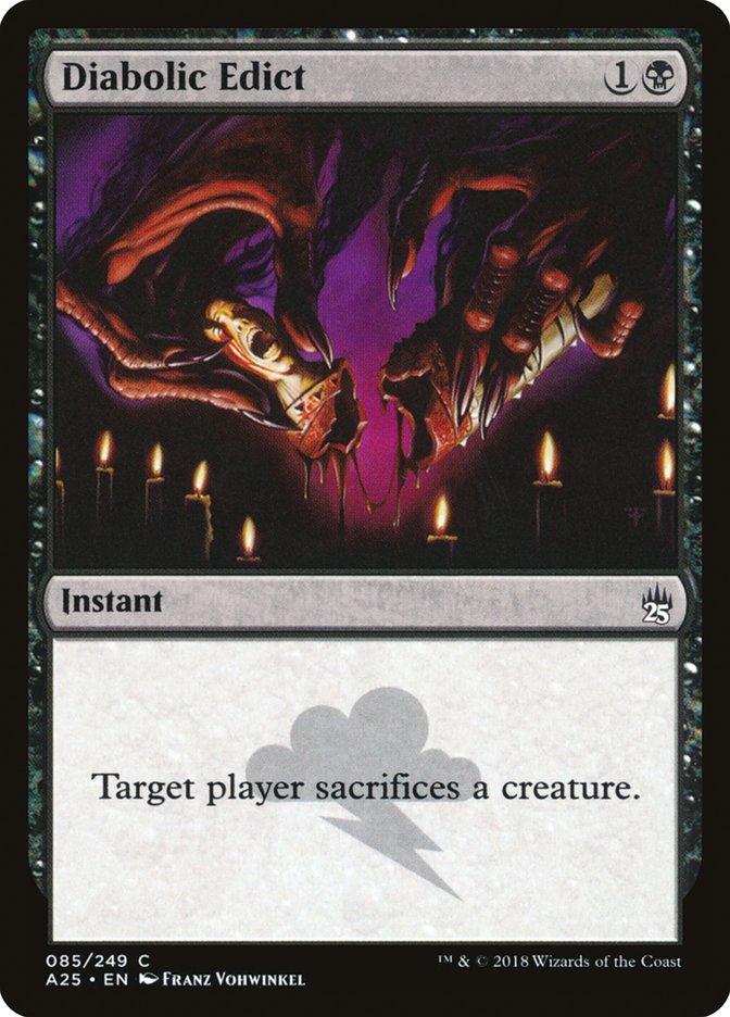 Diabolic Edict [Masters 25] | Gamer Loot