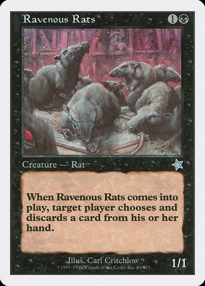 Ravenous Rats [Starter 1999] | Gamer Loot