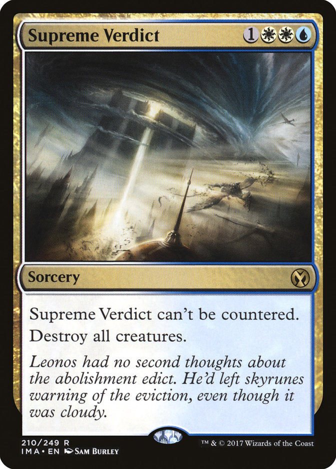 Supreme Verdict [Iconic Masters] | Gamer Loot