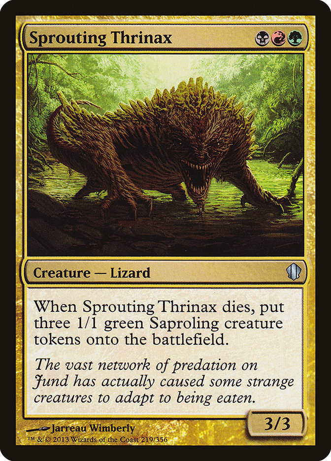 Sprouting Thrinax [Commander 2013] | Gamer Loot