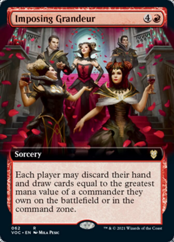 Imposing Grandeur (Extended) [Innistrad: Crimson Vow Commander] | Gamer Loot