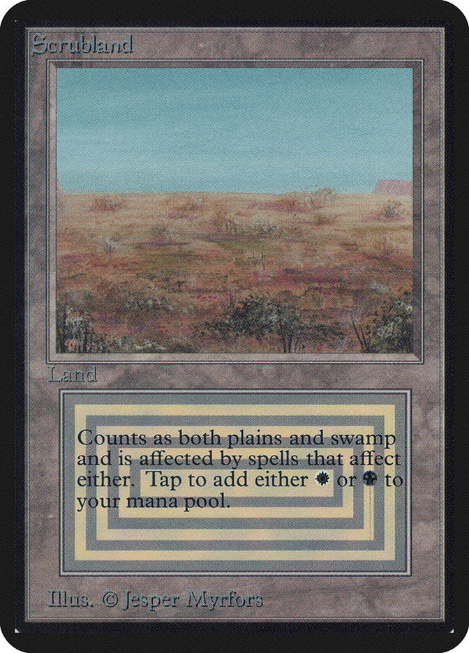 Scrubland [Limited Edition Alpha] | Gamer Loot