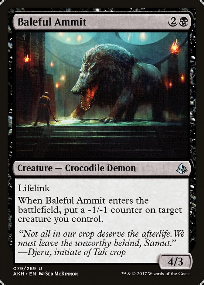 Baleful Ammit [Amonkhet] | Gamer Loot