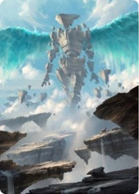 Celestial Colonnade Art Card [Zendikar Rising Art Series] | Gamer Loot