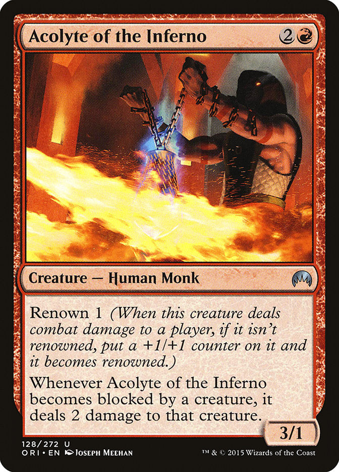 Acolyte of the Inferno [Magic Origins] | Gamer Loot