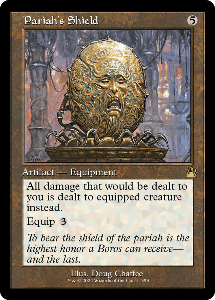 Pariah's Shield (Retro Frame) [Ravnica Remastered] | Gamer Loot