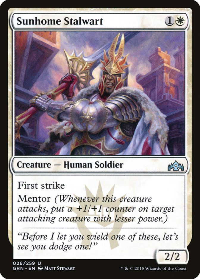 Sunhome Stalwart [Guilds of Ravnica] | Gamer Loot