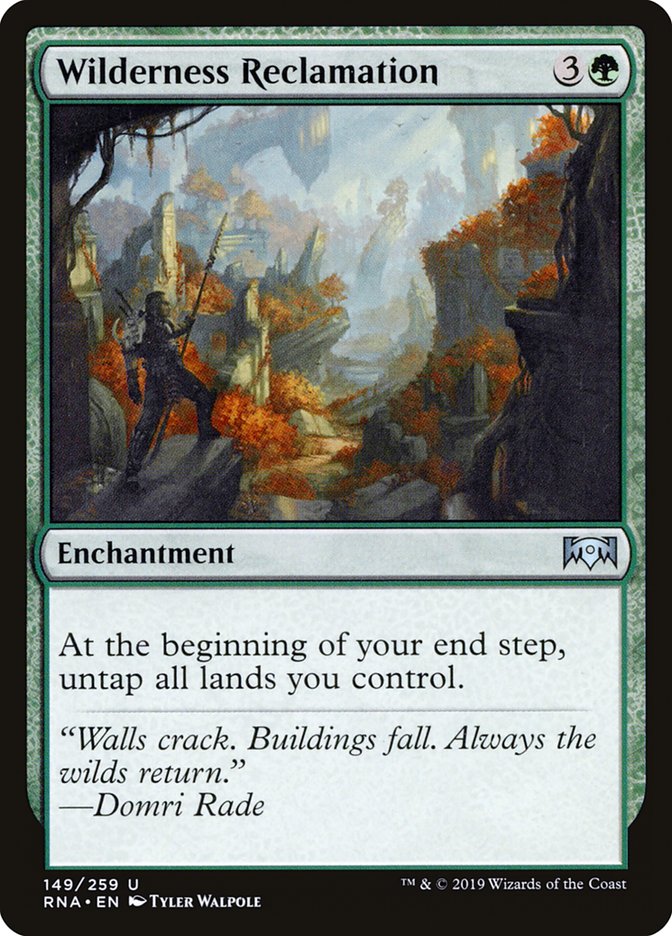 Wilderness Reclamation [Ravnica Allegiance] | Gamer Loot