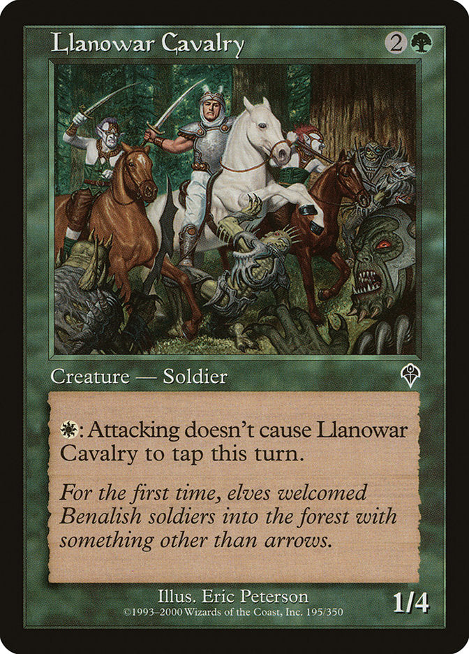 Llanowar Cavalry [Invasion] | Gamer Loot