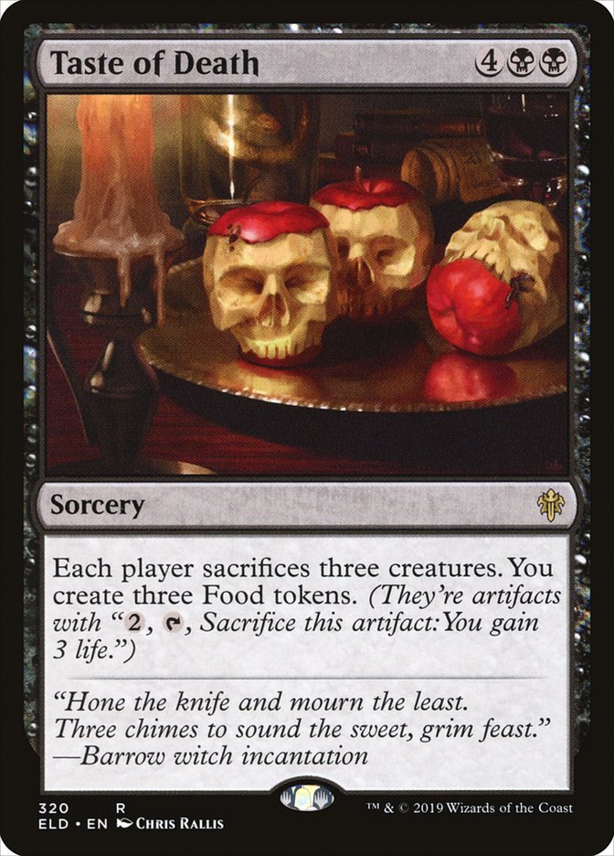 Taste of Death [Throne of Eldraine] | Gamer Loot