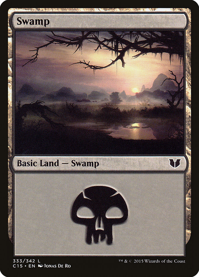 Swamp (333) [Commander 2015] | Gamer Loot