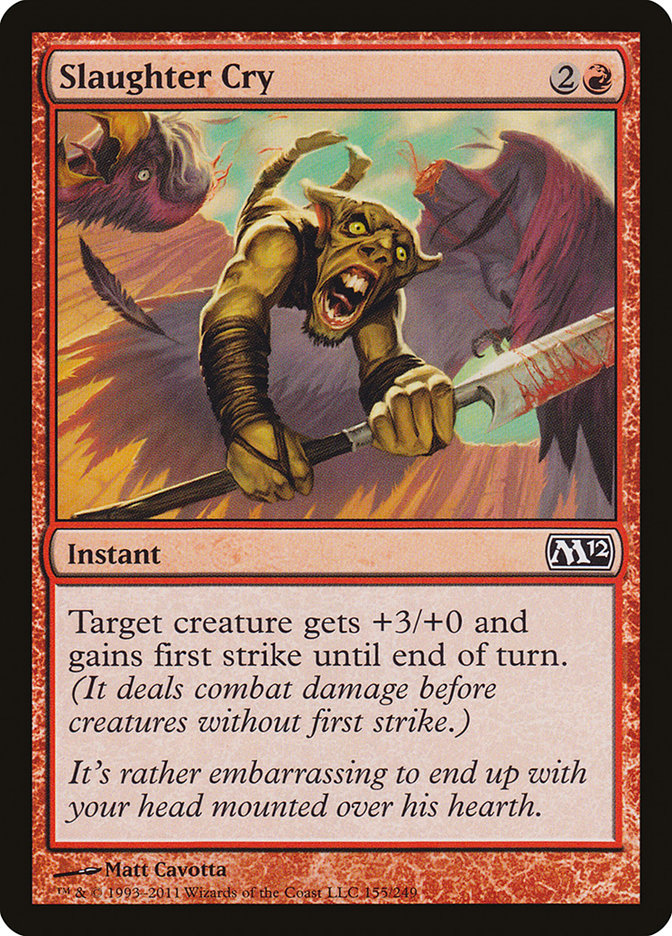 Slaughter Cry [Magic 2012] | Gamer Loot