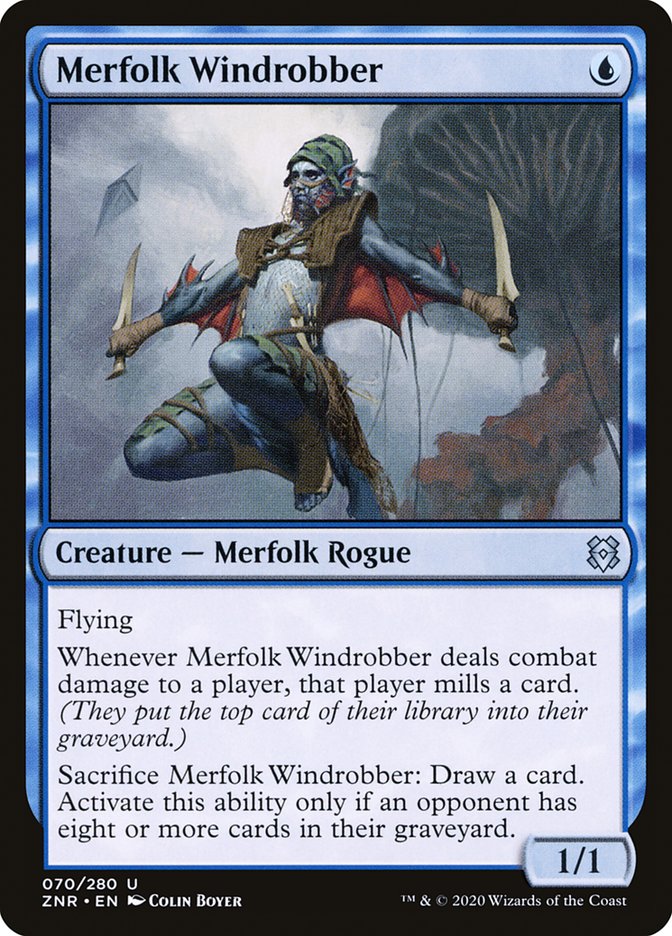 Merfolk Windrobber [Zendikar Rising] | Gamer Loot