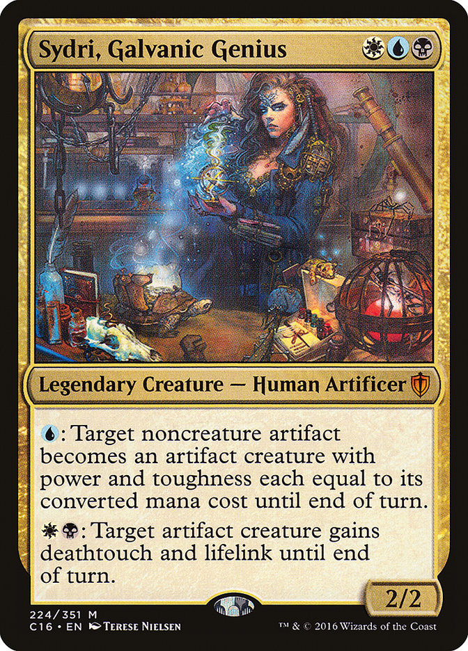 Sydri, Galvanic Genius [Commander 2016] | Gamer Loot