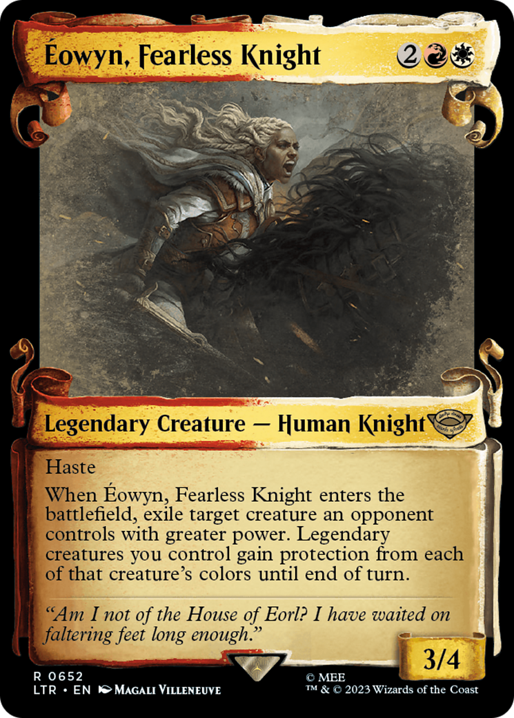 Eowyn, Fearless Knight [The Lord of the Rings: Tales of Middle-Earth Showcase Scrolls] | Gamer Loot