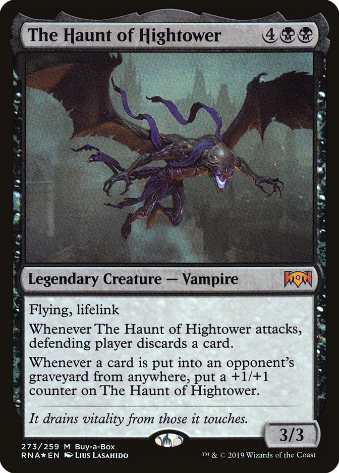 The Haunt of Hightower (Buy-A-Box) [Ravnica Allegiance] | Gamer Loot