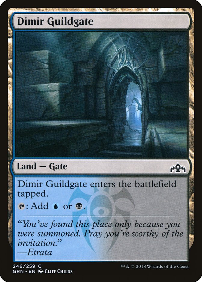 Dimir Guildgate (246/259) [Guilds of Ravnica] | Gamer Loot