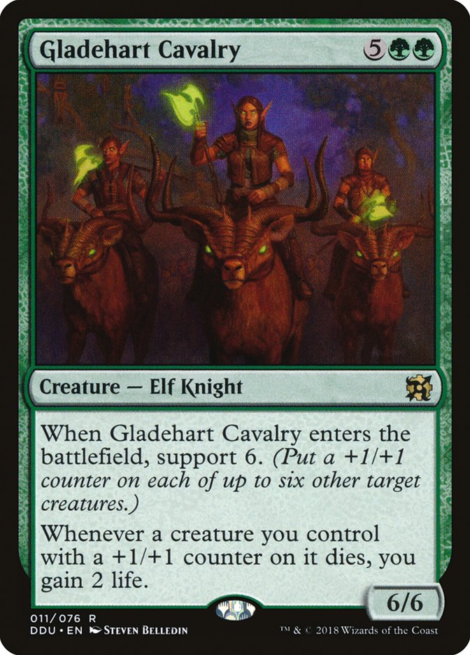 Gladehart Cavalry [Duel Decks: Elves vs. Inventors] | Gamer Loot