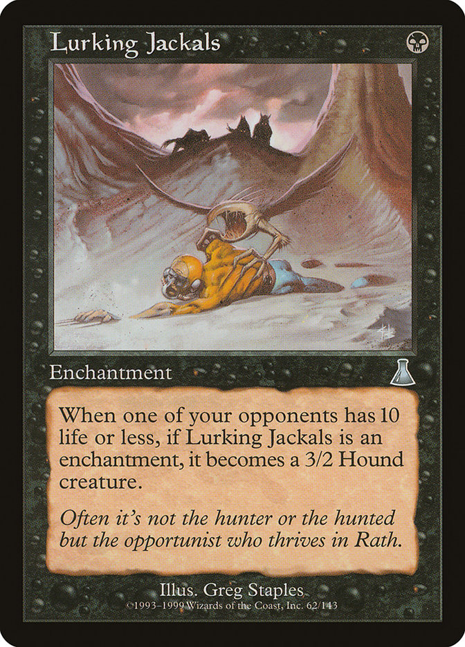 Lurking Jackals [Urza's Destiny] | Gamer Loot